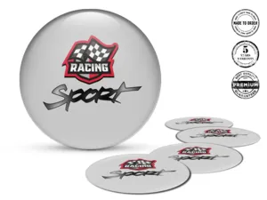 Wheel Badge Style Domed Limited Sport Logo